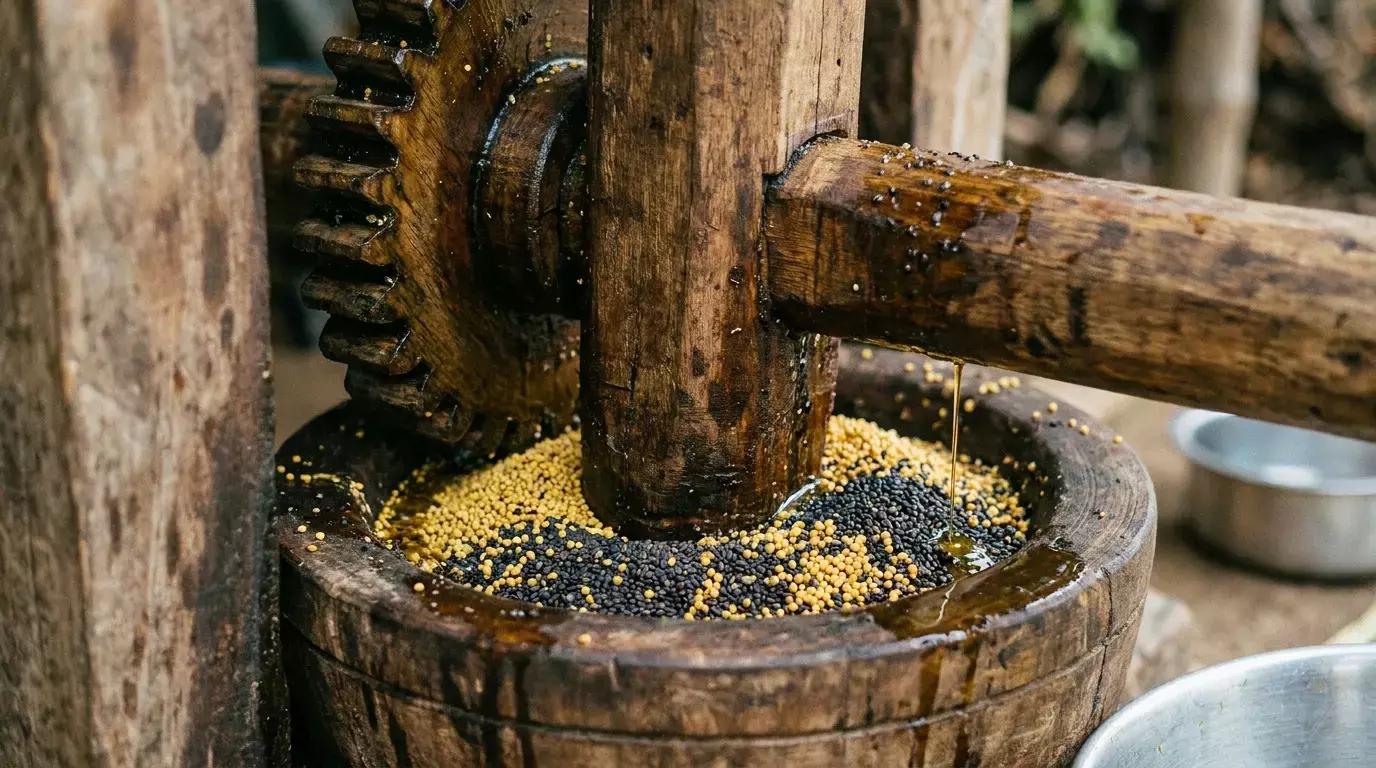 wood pressed